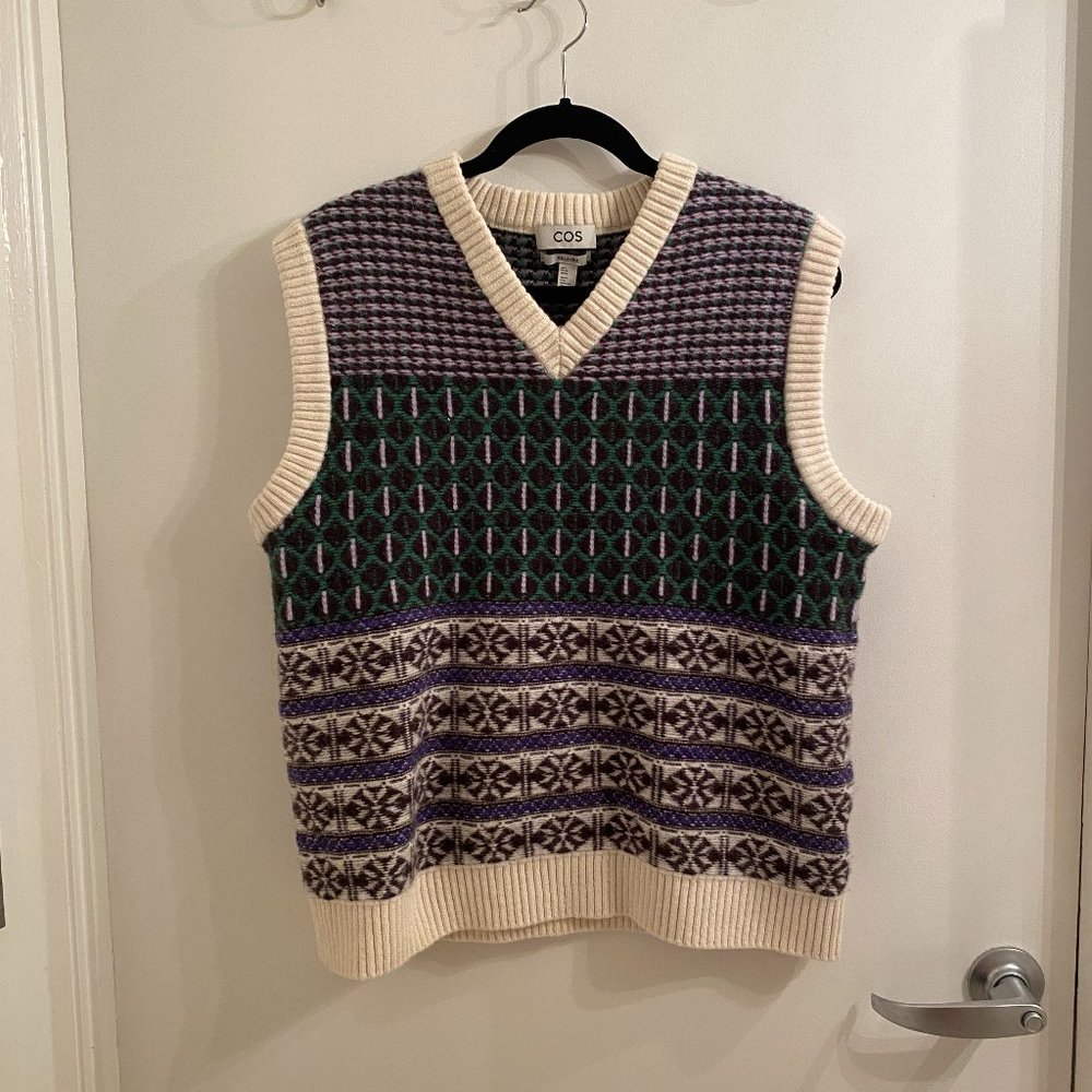 COS Wool Sweater Vest (XL)